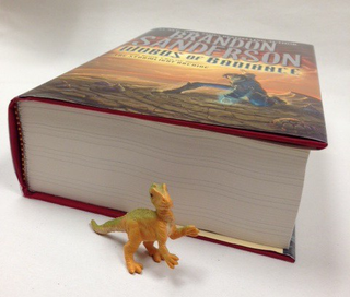 Actual dinosaur for scale. Image courtesy of Tor.